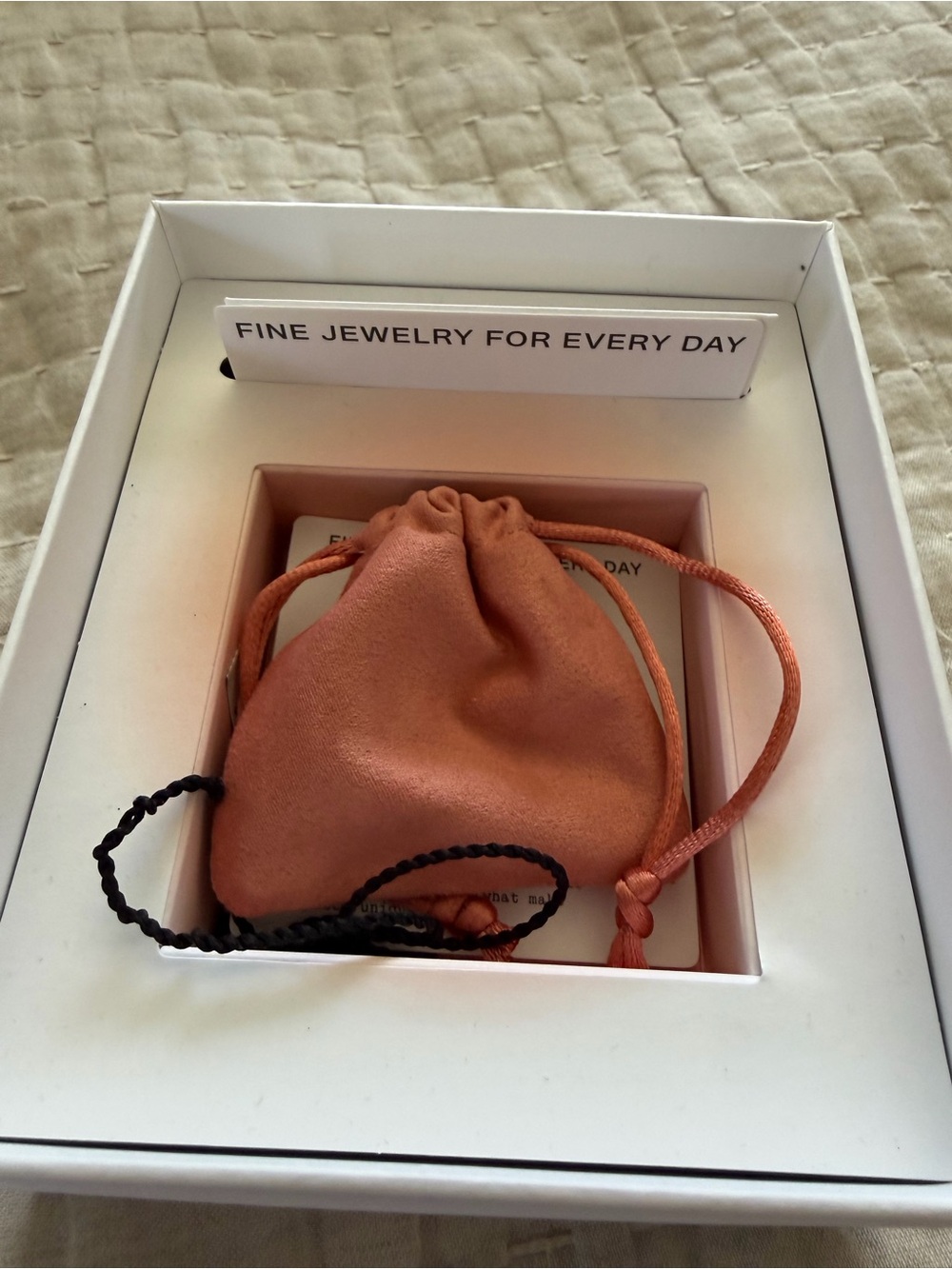 Mejuri PIA PEBBLE NECKLACE 33” new tags won’t leave up on posh long! - Picture 7 of 7